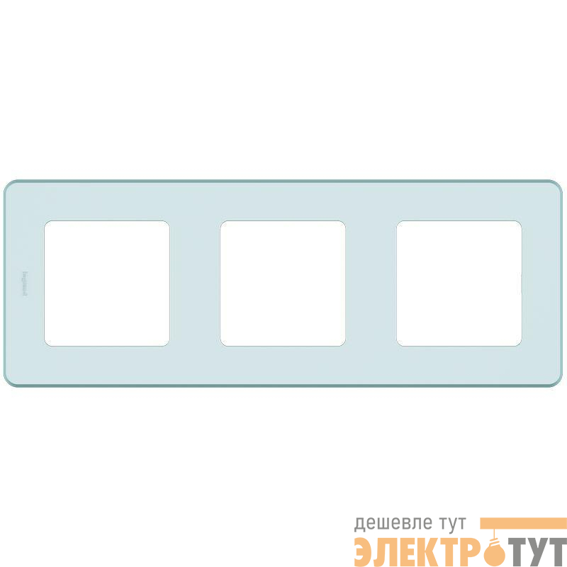 Рамка 3-м Inspiria мятн. IEK 673955