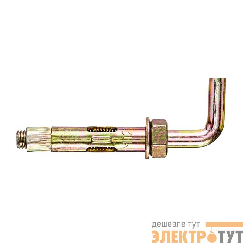 Болт анкерный с Г-образ. крюком HL 12х70 (уп.2шт) Tech-Krep/Zitar 112567