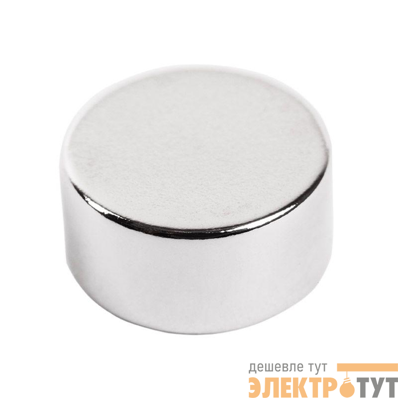 Магнит неодимовый диск 10х5мм сцепление 2.5 кг (блист.5шт) Rexant 72-3114