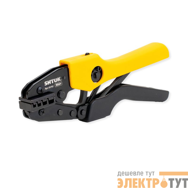 Пресс-клещи ПК-23+ матрица профиль трапеция 10-25кв.мм (03702) SHTOK 376209