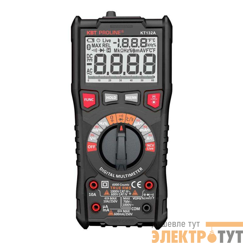 Мультиметр цифровой KT 132А PROLINE КВТ 91917