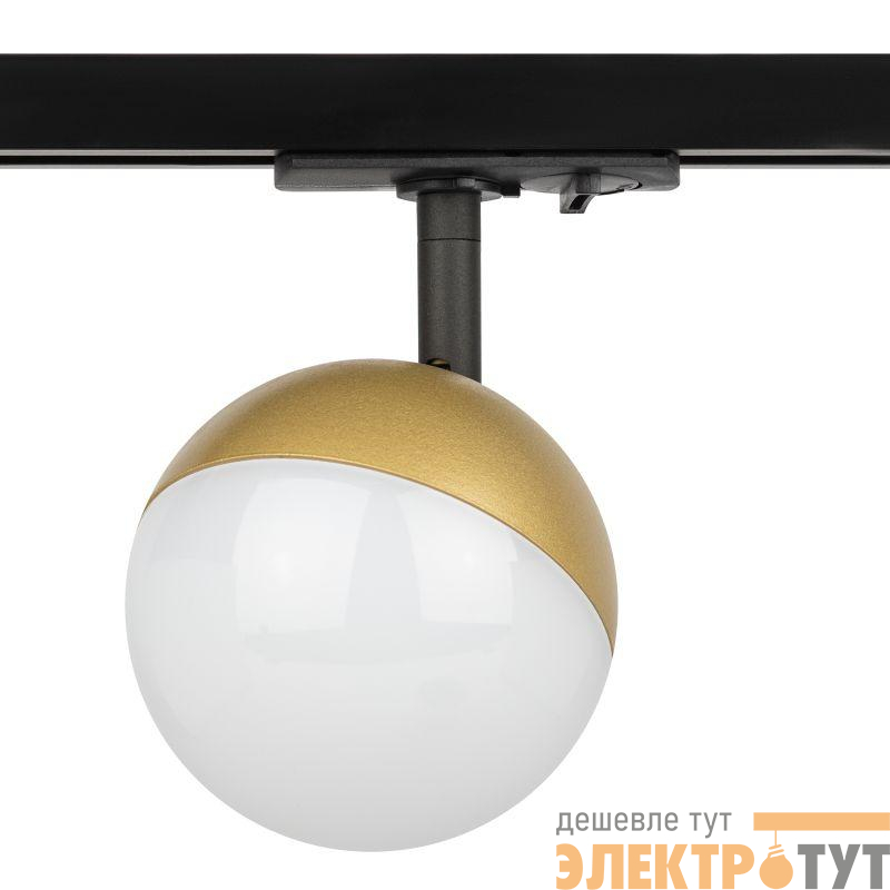 Светильник трековый TR42-GX53 MG 1ф под лампу GX53 матов. зол. Эра Б0054179
