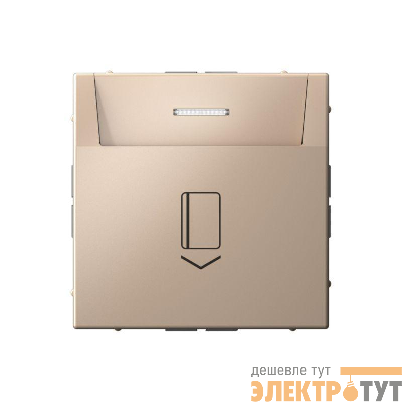 Выключатель карточный ArtGallery 10А без задержки времени быстрозажим. клем. песочн. SE GAL001214S