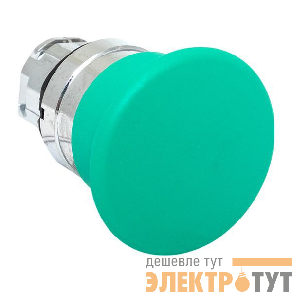 Механизм кнопки исполнительный XB4 "Грибок" IP65 возвратный без фиксации без подсветки зел. EKF XB4BC-G-65