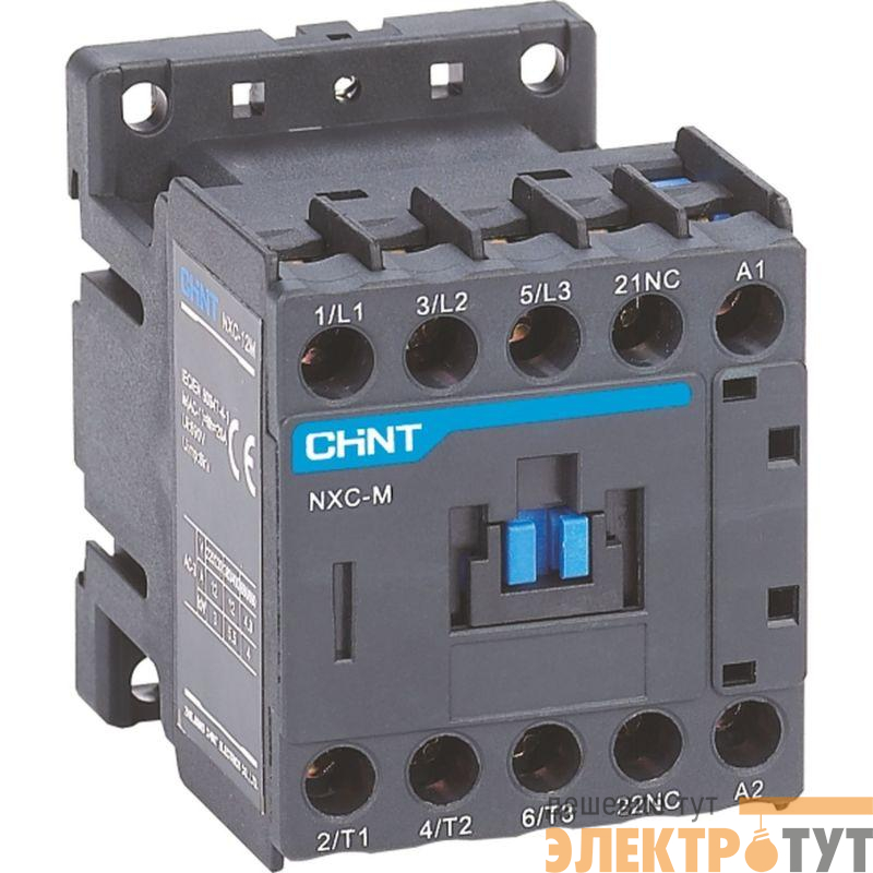 Контактор NXC-12M/22/Z 12А кат. 24В DC 2НО+2НЗ CHINT 836690