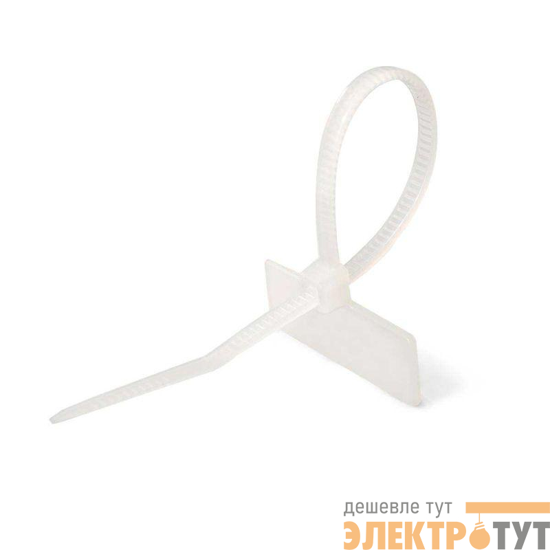 Хомут кабельный КСМ 3х100 нейл. бел. (уп.100шт) Fortisflex 55810