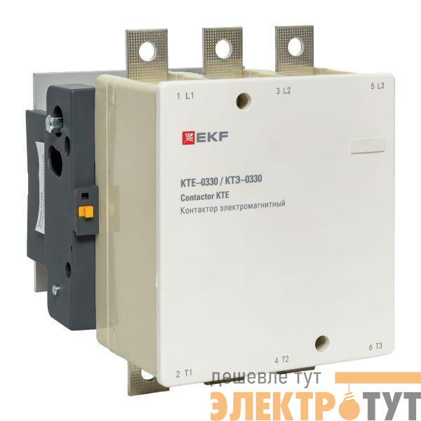 Контактор КТЭ 330А кат. 230В AC 1НО EKF ctr-b-330