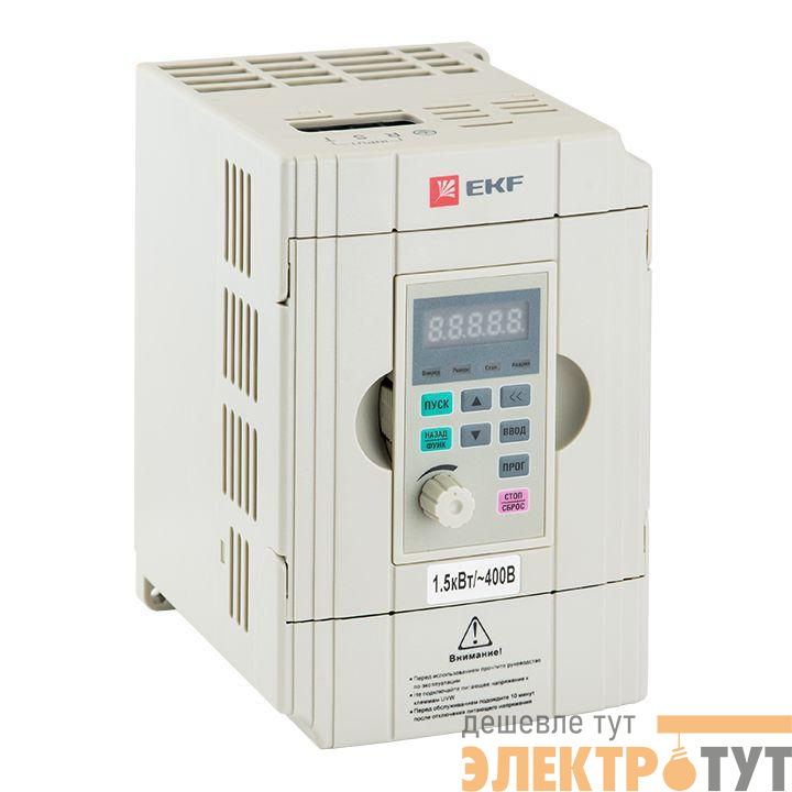 Преобразователь частоты 1.5/2.2кВт 3х400В VECTOR-100 PROxima EKF VT100-1R5-3B