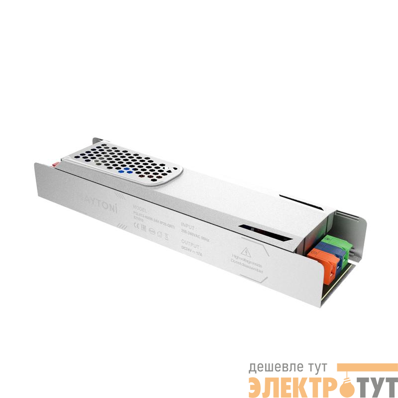 Блок питания PSL013 24В 400Вт IP20 QRT Maytoni 821010