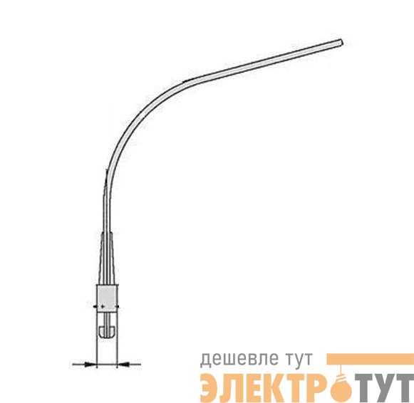 Кронштейн К1К-1.5-1.5-К110/48-0.048 гор. оцинк. Пересвет В00000148