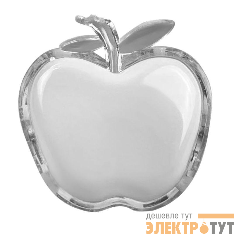 Светильник-ночник светодиодный NL-258 "яблоко RGB" 220В Camelion 15376