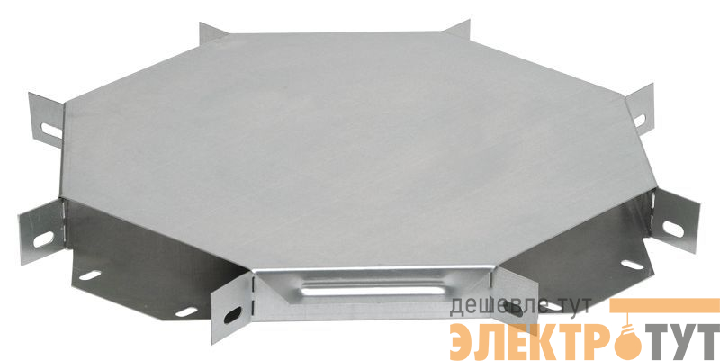 Ответвитель для лотка 50х400мм Х-образ. IEK CLP1X-050-400