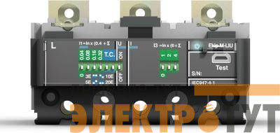 Расцепитель защиты Ekip M-LIU In=100А XT2 3p ABB 1SDA067354R1