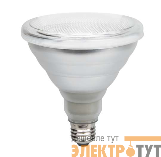 Лампа светодиодная PPG PAR38 Agro 15Вт рефлектор прозрачная E27 185-265В IP54 для растений красн./син. спектр JazzWay 5004702
