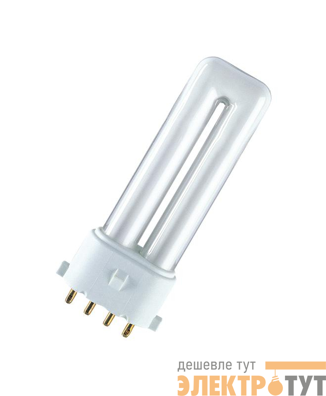 Лампа люминесцентная компакт. DULUX S/E 9Вт/827 2G7 OSRAM LEDVANCE 4099854123788