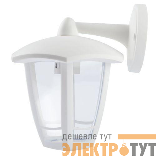 Светильник светодиодный садово-парковый ДБУ 07-8-006 Дели 3 8Вт 3000К IP44 настенный 6 гранный бел. Эра Б0064238