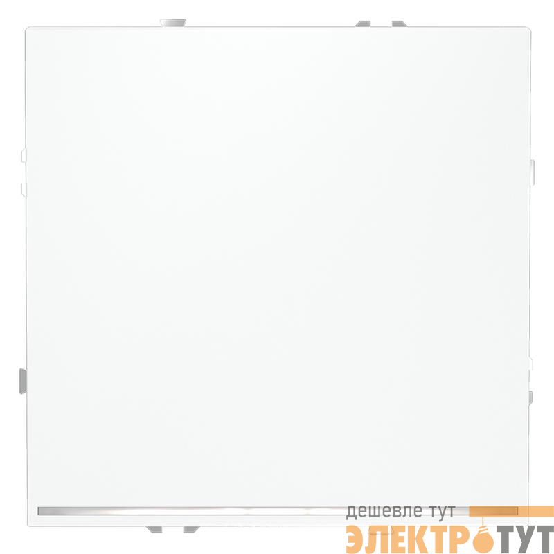 Выключатель 1-кл СП S70 10А с подсветкой механизм бел. матов. Voltum VLS010202