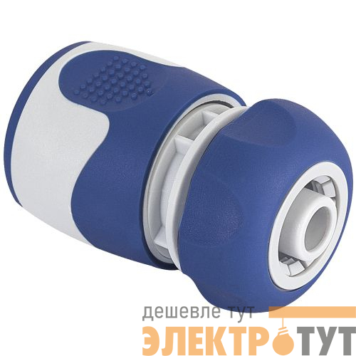 Соединитель-коннектор для шланга 12мм (1/2) пластик TPR (20/200) GWHC20-057 Green Apple Б0003116