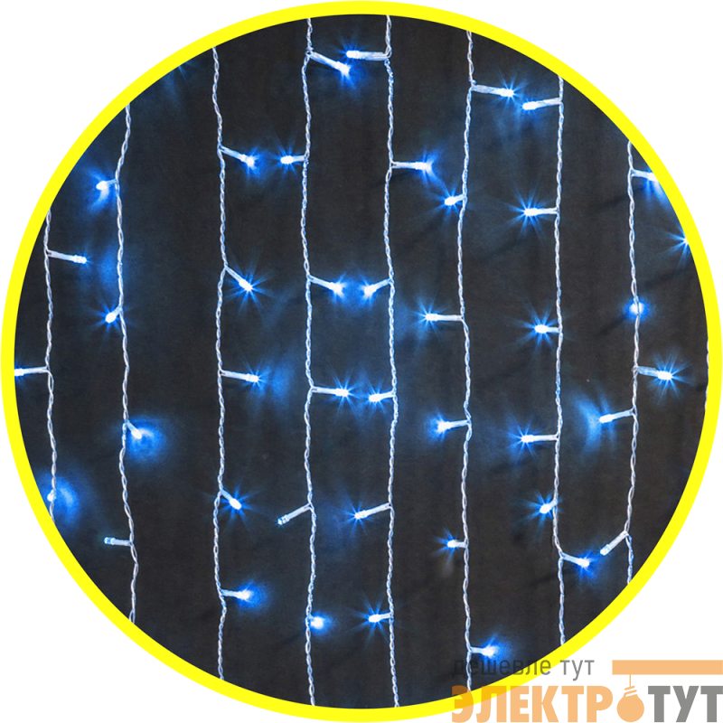 Гирлянда светодиодная 61 870 NGF-C01-357B-8-2х1.5m-230-TR-IP44 Navigator 61870