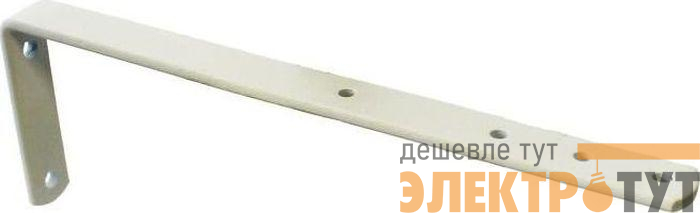 Кронштейн бытовой 60х100х20х4.0мм накладной бел. Tech-Krep/Zitar 127941