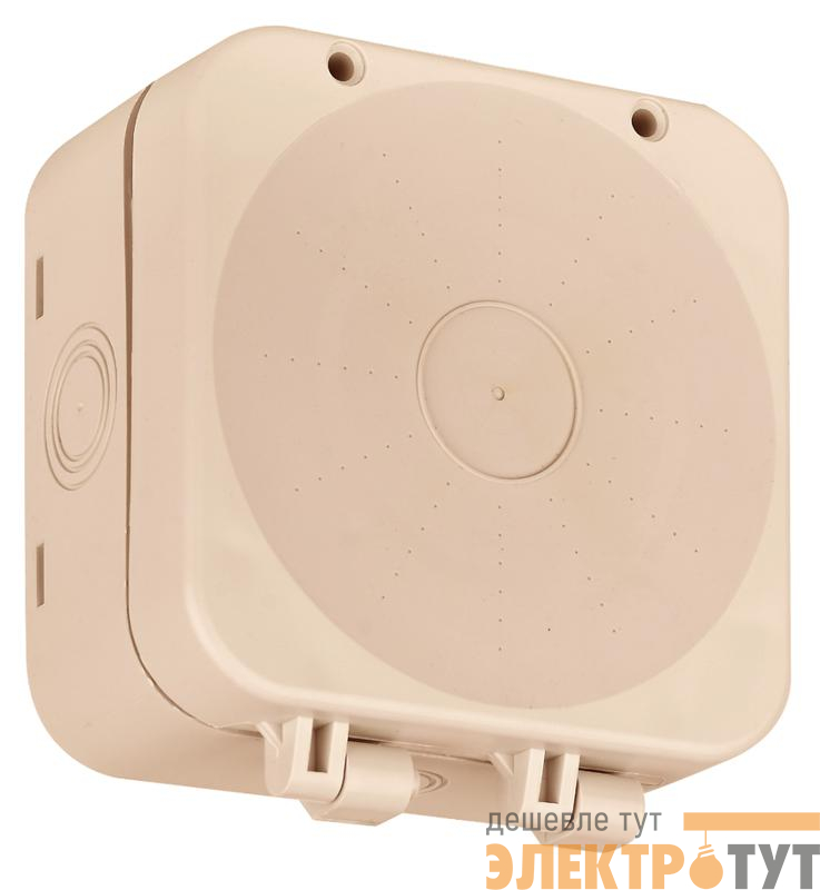 Коробка распределительная133х120х60 двухкомпонентн. для видеокамер HF IP68 беж. Ruvinil 67080БЖ