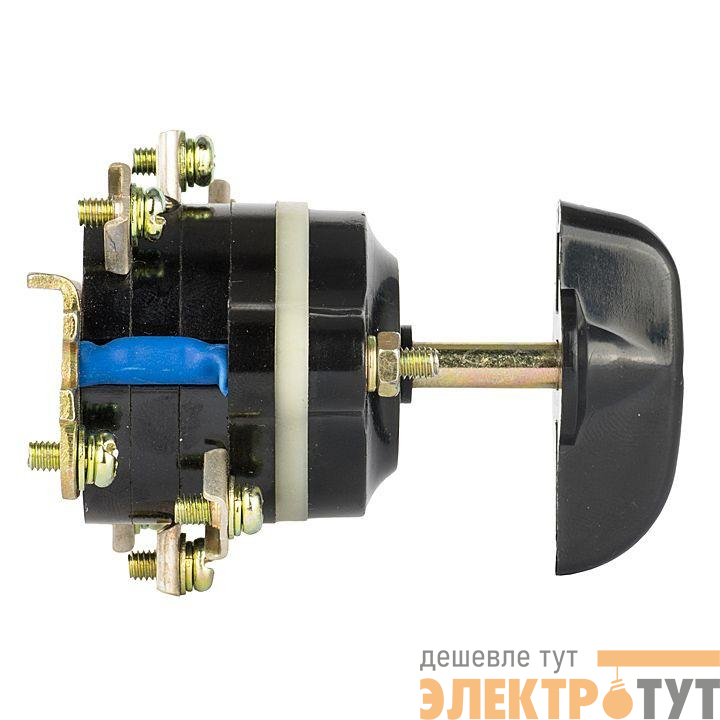 Выключатель пакетный 1-кл. 16А IP00 ПВ1-16 М3 исп.3 черн. EKF pv-1-16-3