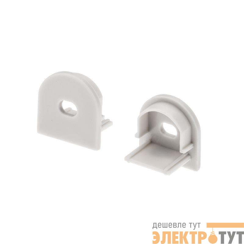 Заглушка ARH-WIDE-B-H20 Round с отверстием пластик Arlight 016185