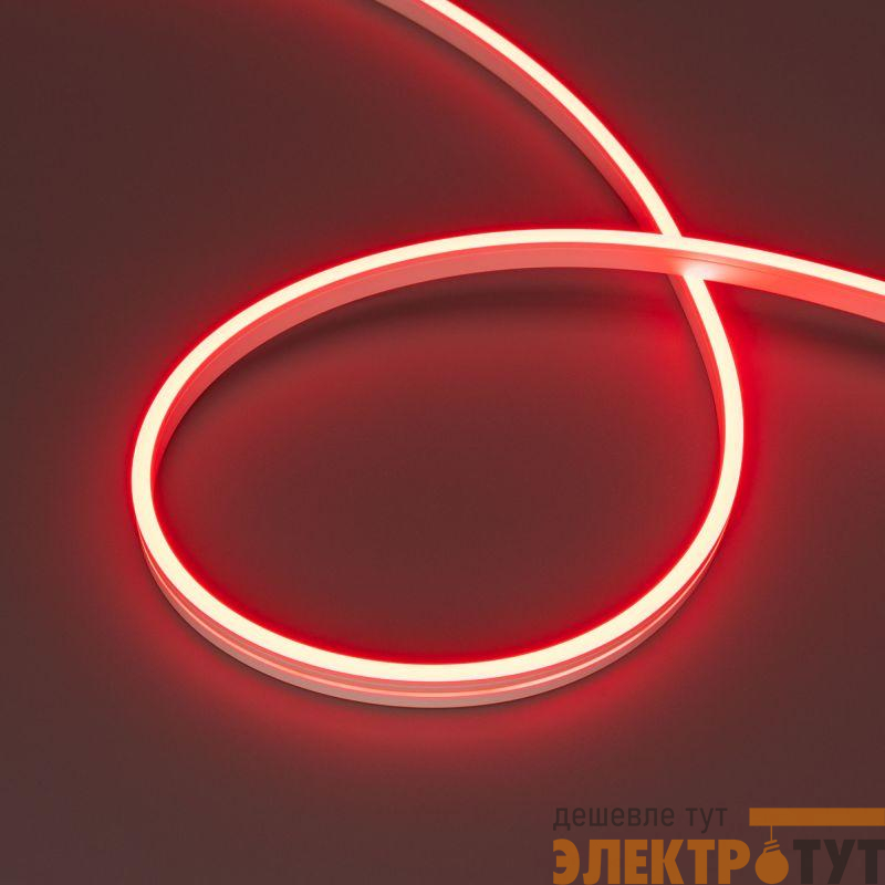 Лента светодиодная MOONLIGHT-SIDE-A168-4x10mm 24V Red 7.2Вт/м IP65 wire x2 прямой вывод кабеля герметичная (уп.5м) Arlight 038313