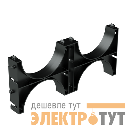 Кластер двойной для двустен. труб d90мм DKC 025902
