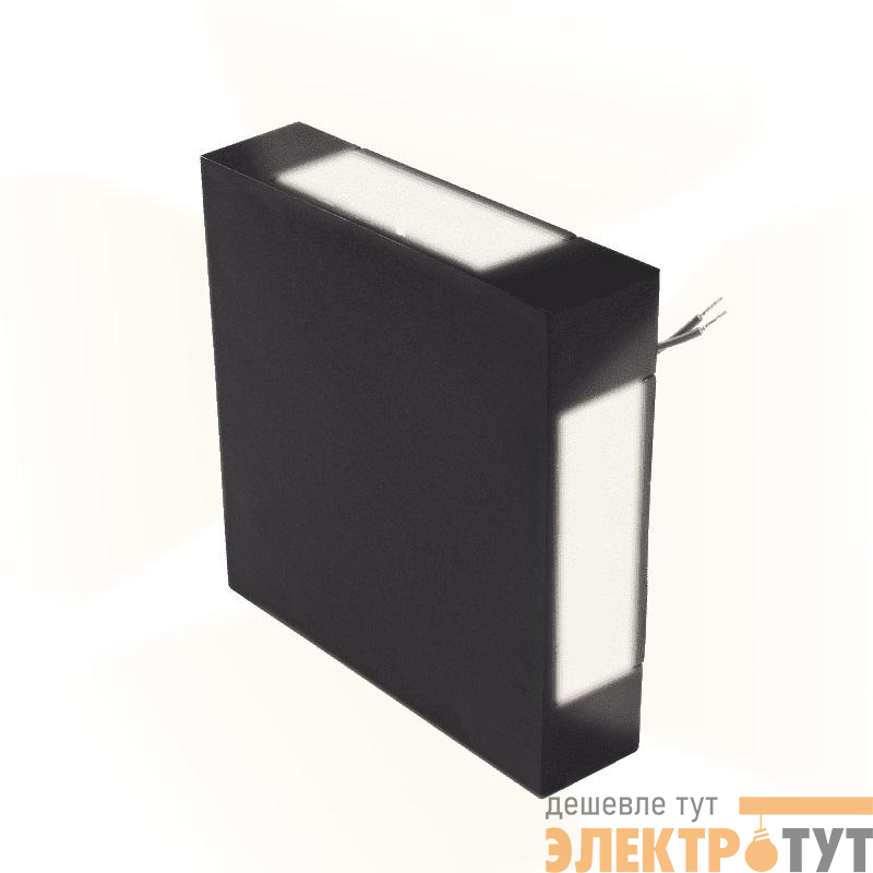 Светильник светодиодный PWL-120120/0-90D 4х2Вт 4000К BL IP65 архитектурный ландшафтный Pro JazzWay 5045743