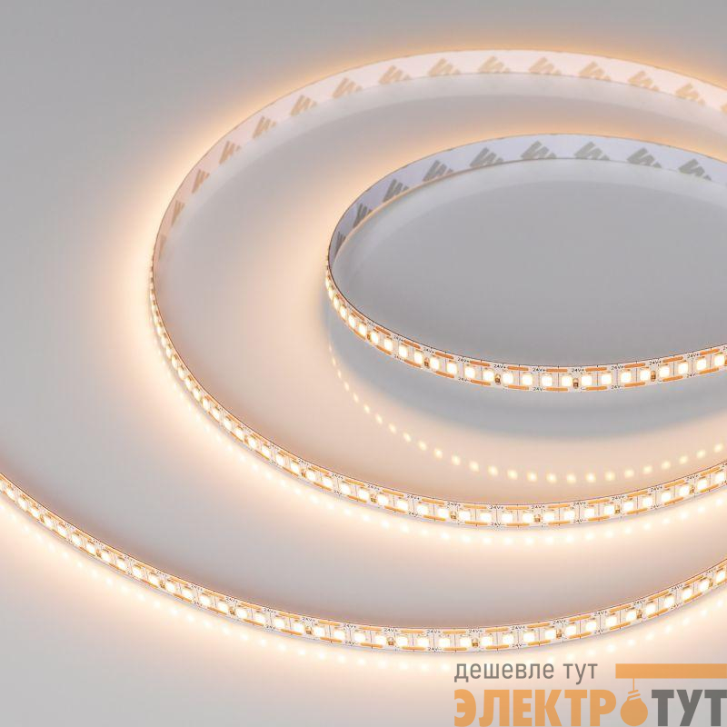 Лента светодиодная RT-A200-8mm 24V Warm 2700К-CX1 16Вт/м IP20 резка 1 светодиод (уп.5м) Arlight 046942