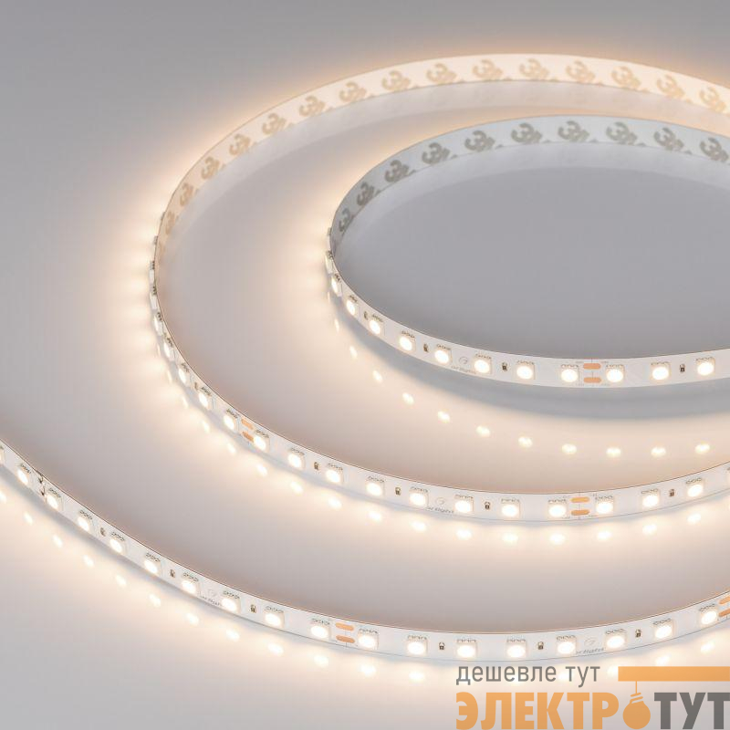 Лента светодиодная UL-B80-10mm 24V Warm 3000К 11Вт/м IP20 (уп.5м) Arlight 041376