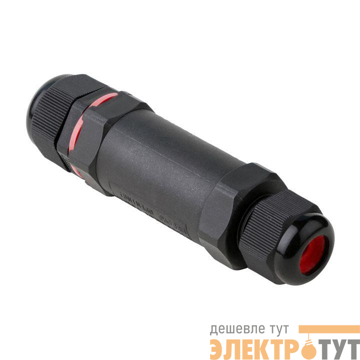 Коннектор кабельный I-образ. (клеммник 3PIN) IP68 FreeTools EKF plc-uac-cb3