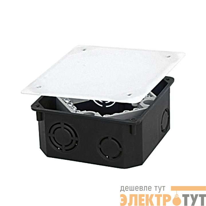 Коробка распаячная КМТ-010-022 для подштукатурного монтажа с клеммником и крышкой 100х50 PROxima EKF plc-kmt-010-022