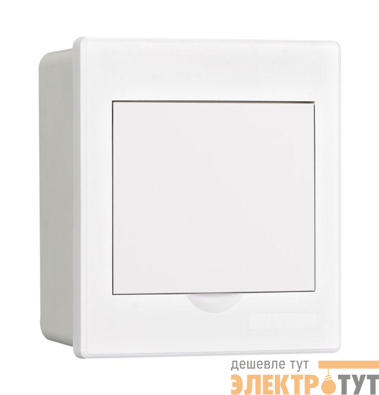 Корпус навесной дв. 1 ряд 4 мод. IP41 ЩРН-П пласт. бел.DEKraft 31084DEK