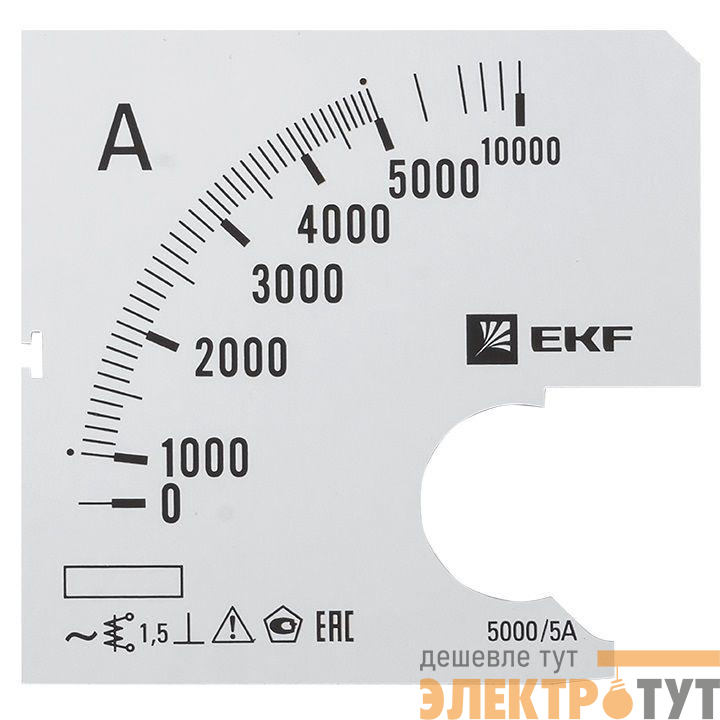 Шкала сменная для A721 5000/5А-1.5 PROxima EKF s-a721-5000
