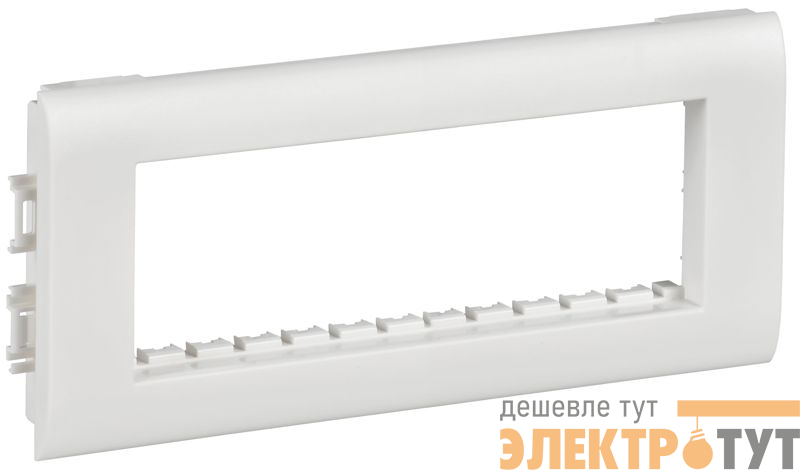 Суппорт 6мод. Mosaic для кабель-канала Metra 85х50; 100х50; 130х50 с крышкой 75мм ИЭК Leg 638073