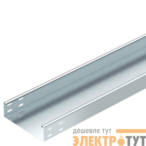 Лоток листовой неперфорированный 200х60 L3000 сталь 0.7мм LKSU 620 FS RU оцинк. (аналог 50х200) OBO 6048944