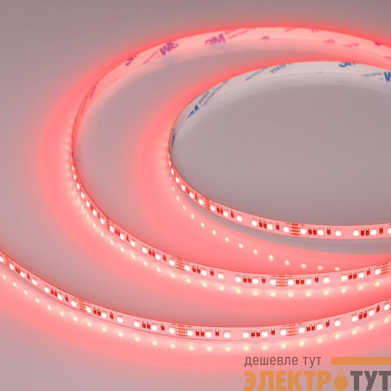 Лента светодиодная RT-A120-8mm 24V RGB 12Вт/м IP20 2835 (уп.5м) Arlight 042905