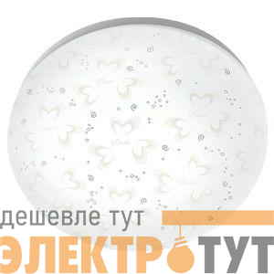 Светильник светодиодный LBS-8424 24Вт 4500К spring настенно-потолочный Ultraflash 15154