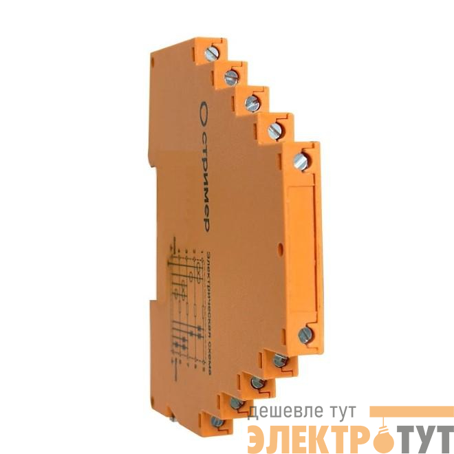 Устройство защиты от импульсных перенапряжений для информационных систем РИФ-И 48/2/20 (4)-CD Стример 201019