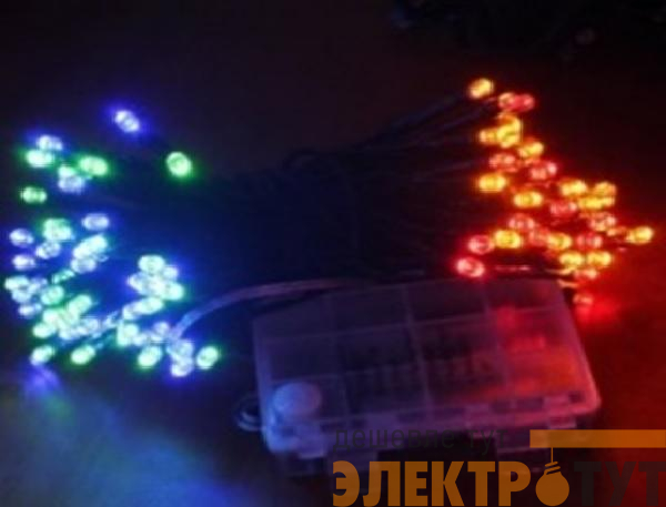 Гирлянда "Нить" 12м LD120-GM-BO-RC 120 разноцветн. светодиодов с контроллером уличная дистанционный пульт SHLights 4690601042293