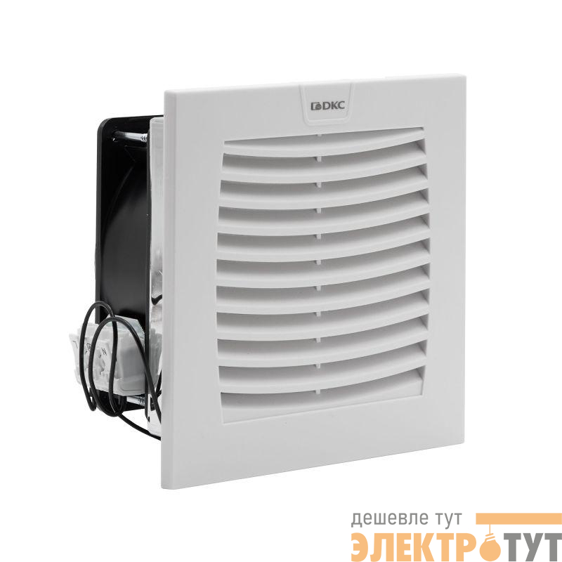 Вентилятор с фильтром ЭМС 100куб.м/ч 230В AC 152х152мм IP54 DKC R5MCV15230