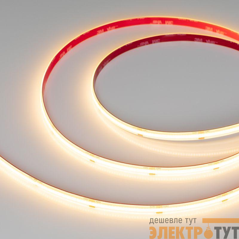 Лента светодиодная COB-SE-X480-8mm 24V Warm 2700К 10Вт/м IP65 герметичная (уп.5м) Arlight 045857