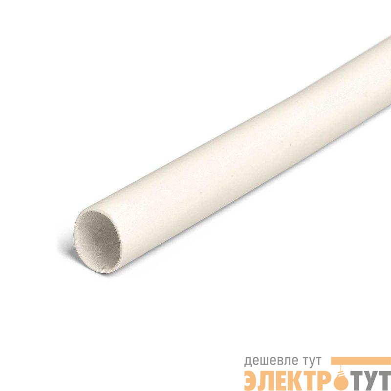 Трубка термоусадочная ТНТ-16/8 в метровой нарезке бел. (уп.10м) КВТ 82965