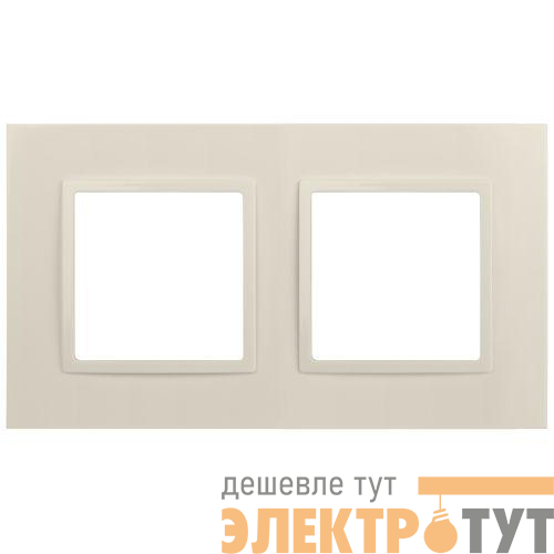 Рамка 2-м Elegance 14-5012-02 Classic слон. кость Эра Б0060577