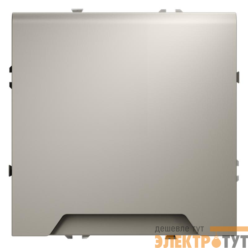 Розетка 1-м СП S70 16А с заземл. защ. шторки + крышка механизм кашемир Voltum VLS040303