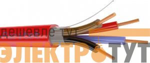 Кабель КСРЭВнг(А)-FRLS 2х2х0.97 0.75кв.мм для систем ОПС и СОУЭ огнестойкий с низк. дымо- и газовыделением (уп.200м) ТПД Паритет 215971
