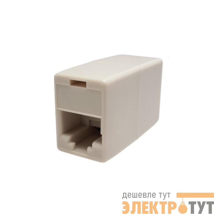 Соединитель проходной 8P8C RJ-45 UTP (DIY) SUPRLAN 10-0337-1