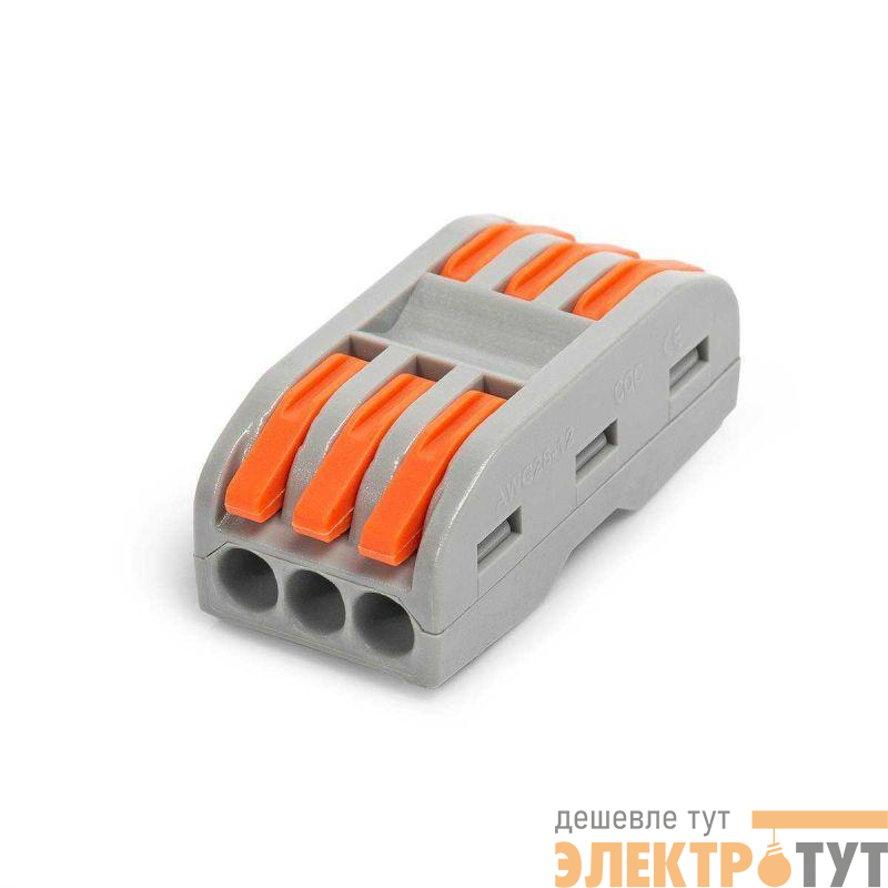 Клемма проходная СМК 222-2413 КВТ 87637